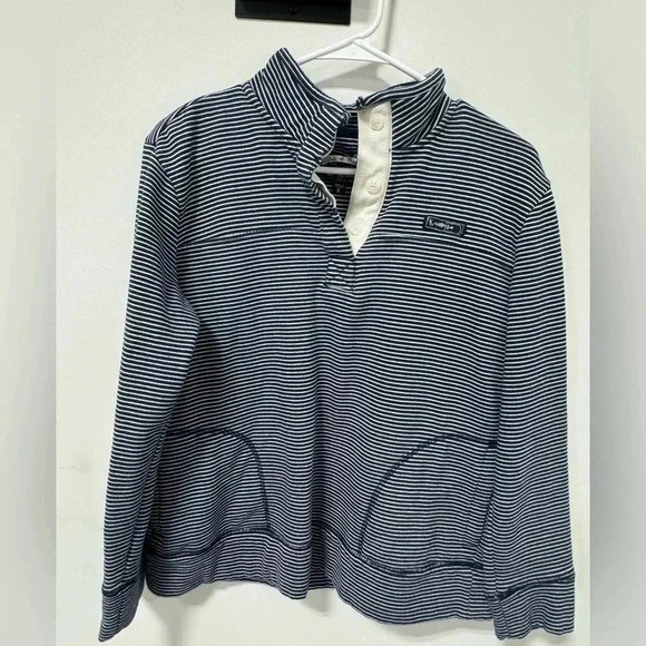 Kansas Pullover, State of Mind, Navy and White, Size Small, Soft Top, EUC - Picture 3 of 9